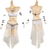 FF7 Final Fantasy Tifa Lockhart Sexy weiß Kostüm Cosplay Outfits